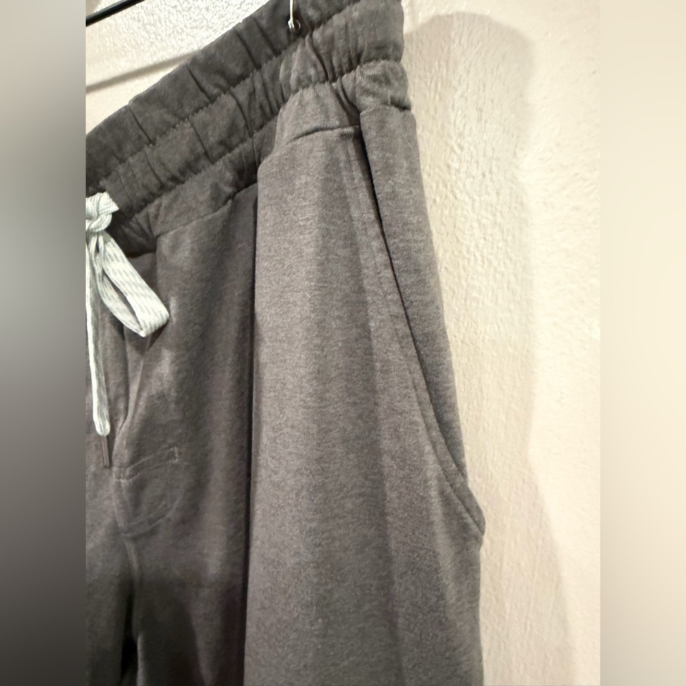 Vouri Men's Gray Drawstring Pants - Casual Comfort Very Soft EUC - Picture 5 of 7